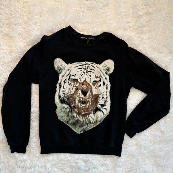 Actual Pain 🖤 Gore Tiger Crew Size Small - Picture 8 of 8